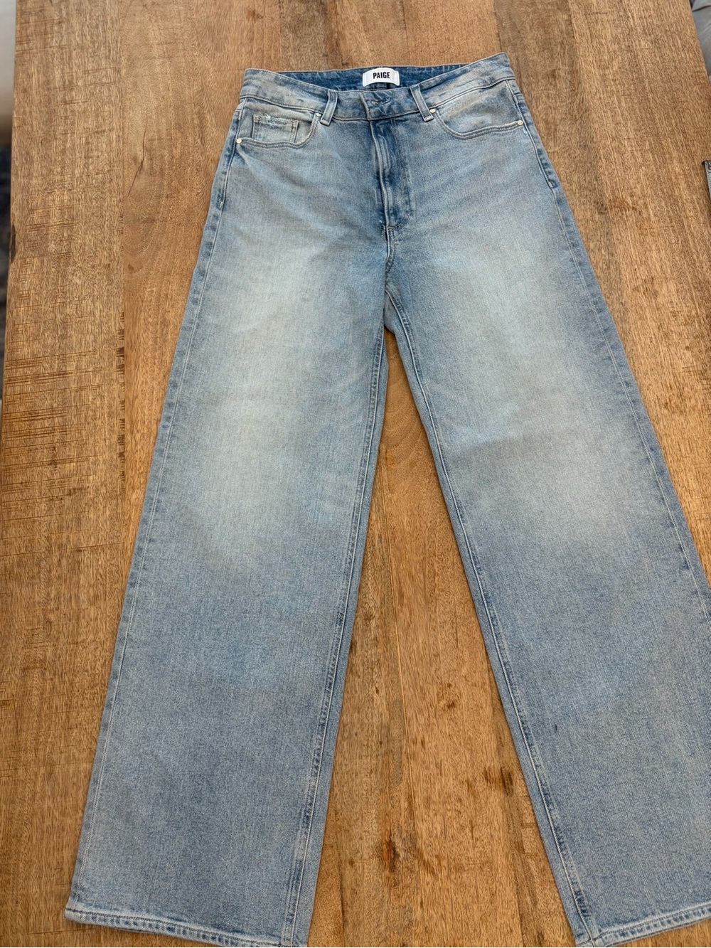 PAIGE Sasha Reunion Distressed Jeans 30 - Picture 4 of 10